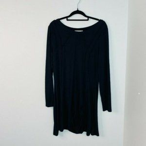 Boo Radley Womens Black Long Sleeve Dress Size Medium